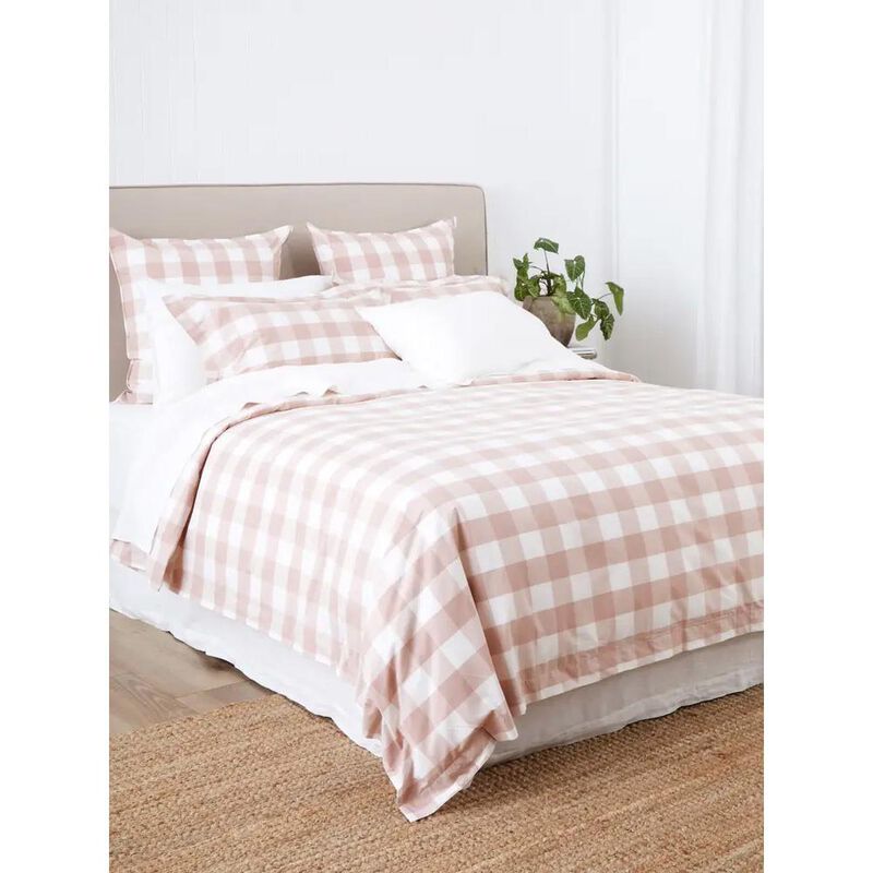 Wallace Cotton Rosewood Duvet Set image number 2